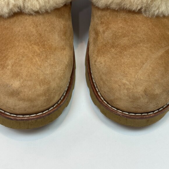 UGG Australia Maylin Mid-Calf Boots Camel Shearling Women’s 7 NWOB - Picture 13 of 16